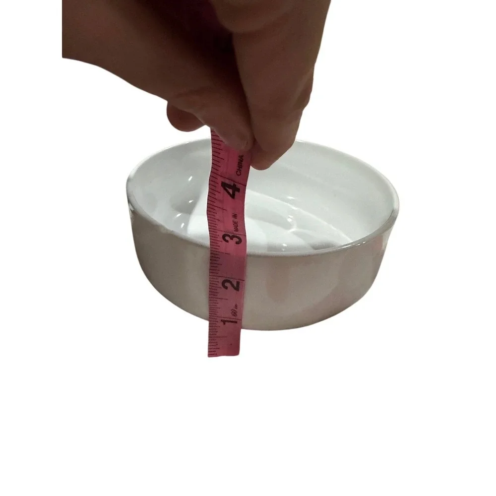 Dansk International Designs Japan White Ceramic Round Serving Bowl 7 inch‎ MCM